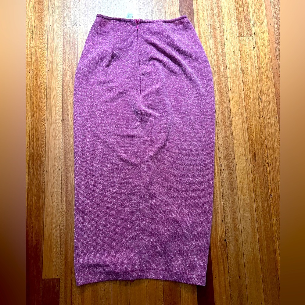 BEACH RIOT Suki Skirt In Beetroot Purple Shine size M (new, never worn, no tags) - Picture 8 of 8